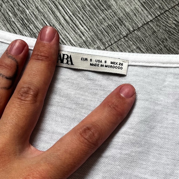 White Summer Boho Shirt - Picture 3 of 5